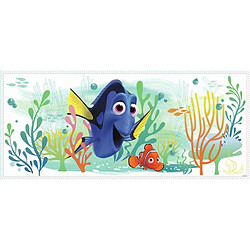 Thedecofactory DISNEY LE MONDE DE DORY - Stickers repositionnables géants Dory et Nemo, personnages de Disney