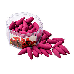 70pieces bouddhisme naturel reflux bulle cône tour inciens bois de santal-rose pas cher