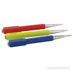 3 chasse-clous 123 mm SILVERLINE 412456