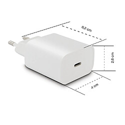 Avis MOOOV Chargeur secteur 18W + câble USB-C mâle/mâle 1,2 m