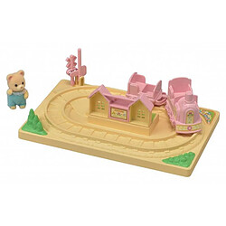 5320 Sylvanian Families Le train tchou tchou et bebe ours 