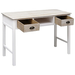 Maison Chic Table console | Meuble d'entrée | Table d'appoint 110x45x76 cm bois -GKD95022