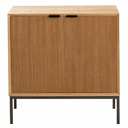 Paris Prix Buffet 2 Portes en Bois Dresa 80cm Naturel