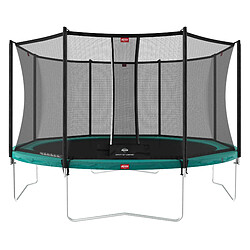 Trampoline 430 BERG noir Regular Favorit + Filet de sécurité Comfort