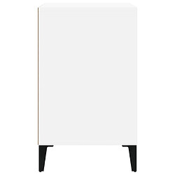 Acheter Maison Chic Armoire à chaussure,Meuble à Chaussures Blanc brillant 102x36x60 cm Bois ingénierie -MN28850