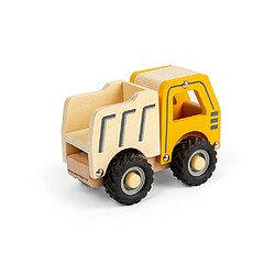 Bigjigs Toys Mini camion-benne en bois