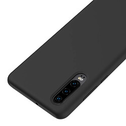 Avis Coque en silicone liquide noir pour Huawei P30