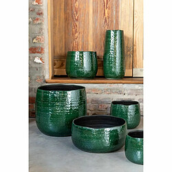 Paris Prix Cache-Pot Design Ceramika 18cm Vert