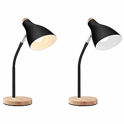 Acheter Lampe de bureau Tracer Scandi Noir Acier 40 W 15 X 40 X 17 CM