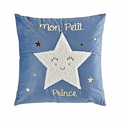 Paris Prix Coussin Déco Enfant Archie 40x40cm Bleu