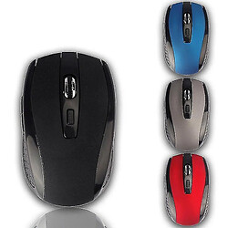 Universal Nouvelles souris de souris sans fil portables 2,4 g (rouge) pas cher