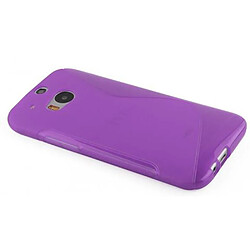 Cadorabo Coque HTC ONE M8 Etui en Mauve