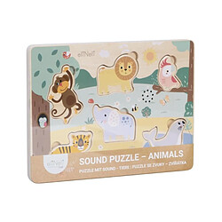 Avis EliNeli Puzzle Sonore en Bois Animaux