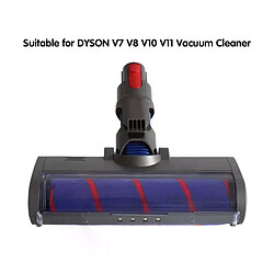 AD absolu – tête roulante douce et moelleuse pour aspirateur Dyson V7 V8 V10 V11, tête électrique à dégagement rapide, pièce de réparation, Stock