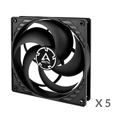 Acheter ARCTIC P14 PWM PST - Ventilateur boîtier 140mm, contrôle PWM et câble PST, noir, pack de 5