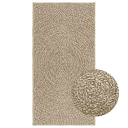 vidaXL Tapis ZIZUR beige 60x110 cm aspect de jute intérieur extérieur