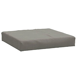 Acheter vidaXL Coussins de palette lot de 3 gris foncé mélangé tissu