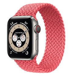 PHONECARE Bracelet Braided Solo NylonSense pour Apple Watch Ultra - 49mm (Poignet:157-170mm) - Rose