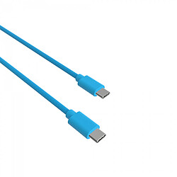 Jaym Câble USB-C vers Type-C 3A - 1,5 mètres - Collection POP - Bleu pas cher