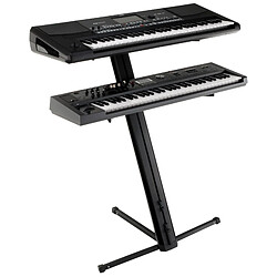 Acheter Classic Cantabile KS-100 Support de clavier double noir