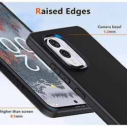 Avis Htdmobiles Coque pour Nokia X30 5G - housse etui silicone gel fine + verre trempe - NOIR