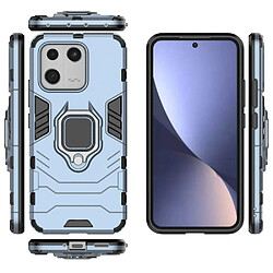 Htdmobiles Coque pour Xiaomi 13 5G - housse etui rigide anti choc + film ecran - BLEU FONCE