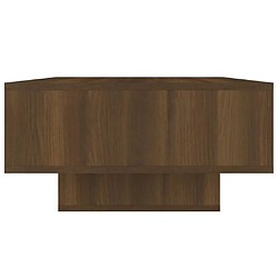 Acheter vidaXL Table basse Chêne marron 105x55x32 cm Bois d'ingénierie