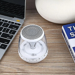 Universal Enceinte bluetooth sans fil led support mains libres carte tf lecture usb fm