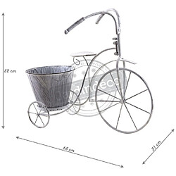 Aubry Gaspard Cache-pot en forme de vélo.