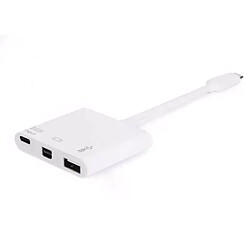 USB-C vers Mini Displayport, USB-A, adaptateur USB Pd 60 W équipé