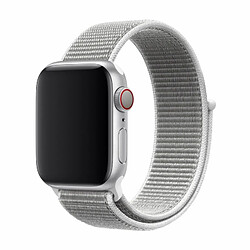 Devia Bracelet pour Apple Watch 38/40/41mm en Nylon Blanc