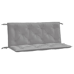 Maison Chic Coussins Confort,Coussins de banc de jardin 2 pcs gris 120x50x7 cm tissu Oxford -GKD60733