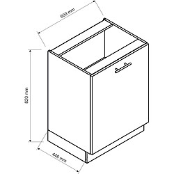 Avis Pegane Cuisine complète Vera 8 éléments blanc brillant L 240 cm sans plan de travail