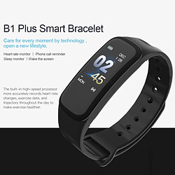 Wewoo Bracelet connecté Smartwatch Fitness Tracker 0.96 pouces couleur écran Bluetooth 4.0 intelligent, IP67 étanche, soutien des sports mode / moniteur de fréquence cardiaque / de sommeil / informations rappel rouge