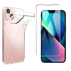 Xeptio Apple iPhone 13 5G coque tpu transparente et vitre