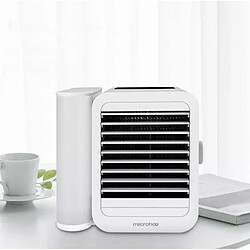 Universal 3 dans 1 mini climatiseur ventilateur refroidi à l'eau écran tactile séquence art refroidisseur humidificateur | Ventilateur