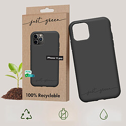 Avis BIGBEN Coque iPhone 11 Pro Natura Noire - Eco-conçue Just Green