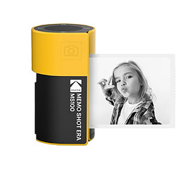 Avis Kodak Memo Shot ERA MS100 - Impression Photo Autocollante 2.7x1.8, Compatible iOS/Android via Bluetooth, Remplacement Facile Cartouches One-Touch, Imprime en 25 Sec, Appli KODAK Memo - Jaune - Jaune