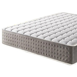 Materassi&Doghe Matelas à mémoire de forme - Haut 30 cm - 11 zones de confort -Mémoire de 5 cm - Orthopédie - 140x200