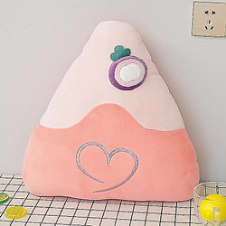 Universal 42x45cm Planchez à gâteau en peluche Farce de dessert mouchet coussin de coussin en peluche ï en ¼pinkï¼ ‰