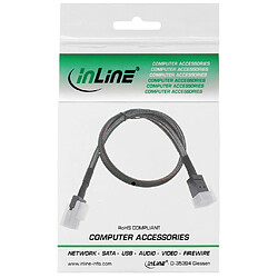 Câble InLine® Mini SAS HD SFF-8643 à SFF-8087 avec bande latérale de 0,5 m