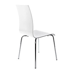 Avis Kokoon Design Chaise repas design Classic Blanc.