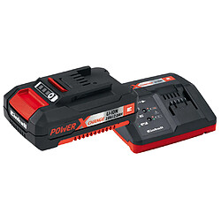 Einhell Kit de démarrage batterie ""Power X-Change"" 18 V 2 Ah