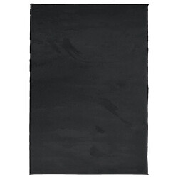 vidaXL Tapis OVIEDO à poils courts noir 120x170 cm