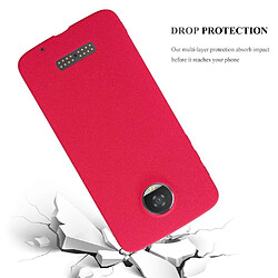 Avis Cadorabo Coque Motorola MOTO Z2 Etui en Rouge