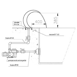 Avis Astral Cascade lame d'eau en inox largeur 50 cm