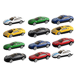 1/72 Alliage Racing Car Set Diecast Racers Véhicule Modèle Enfants Anniversaire 12 Pcs pas cher