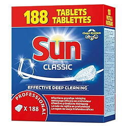 Tablettes Sun pour lave-vaisselle - Boîte de 188