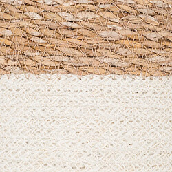 Avis Atmosphera, Createur D'Interieur Panier Jute Roseau x 4 Bas Beige - Atmosphera