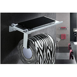 Acheter Universal Support papier toilette mural Support papier tissu Étagère de rangement de téléphone cellulaire Housse de vis Support papier de cuisine Accessoires de salle de bains | Support papier (argent)